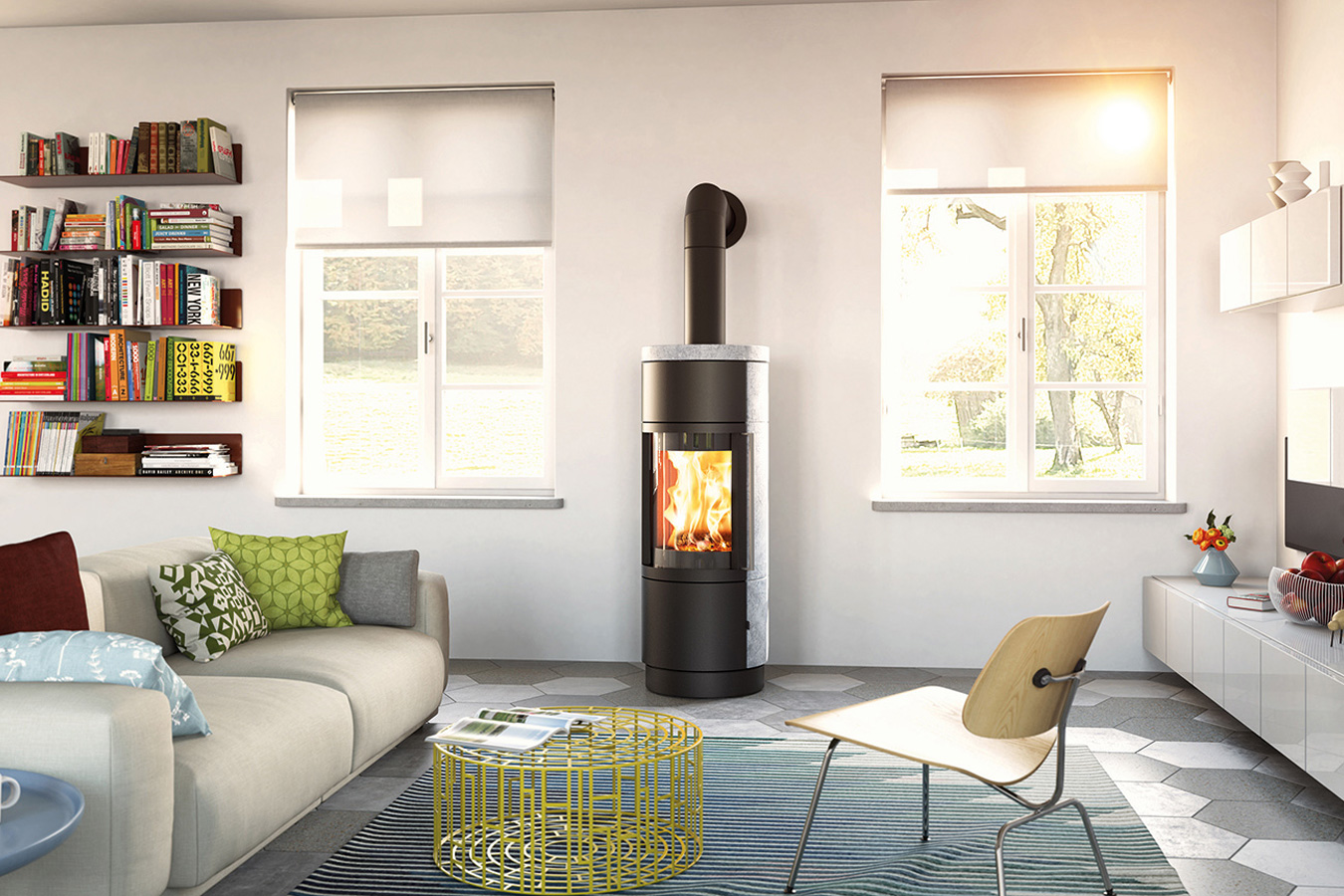 Darum lohnt sich die Anschaffung eines Kaminofens.