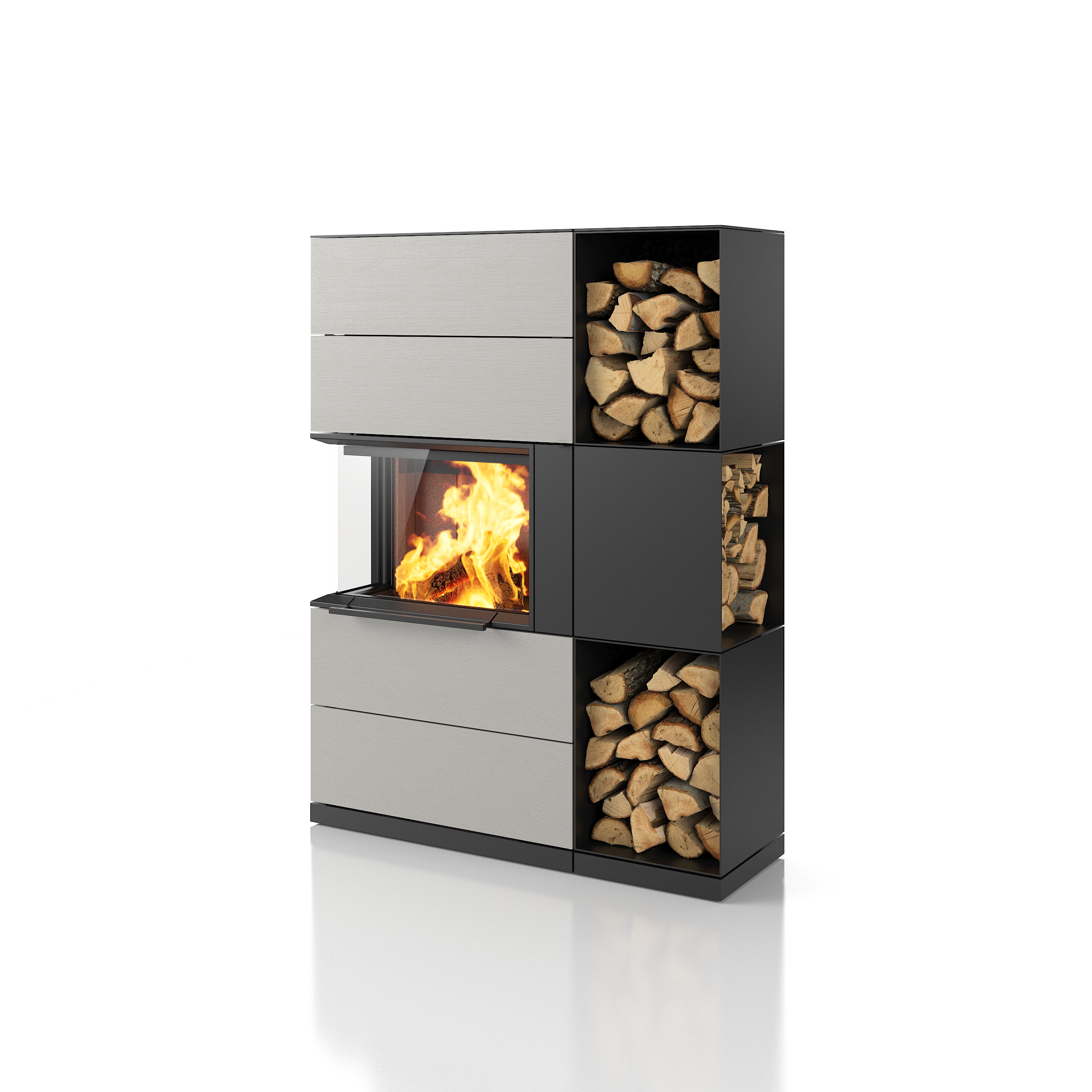 PADUA 160, Regal rechts, 1 Element gedreht