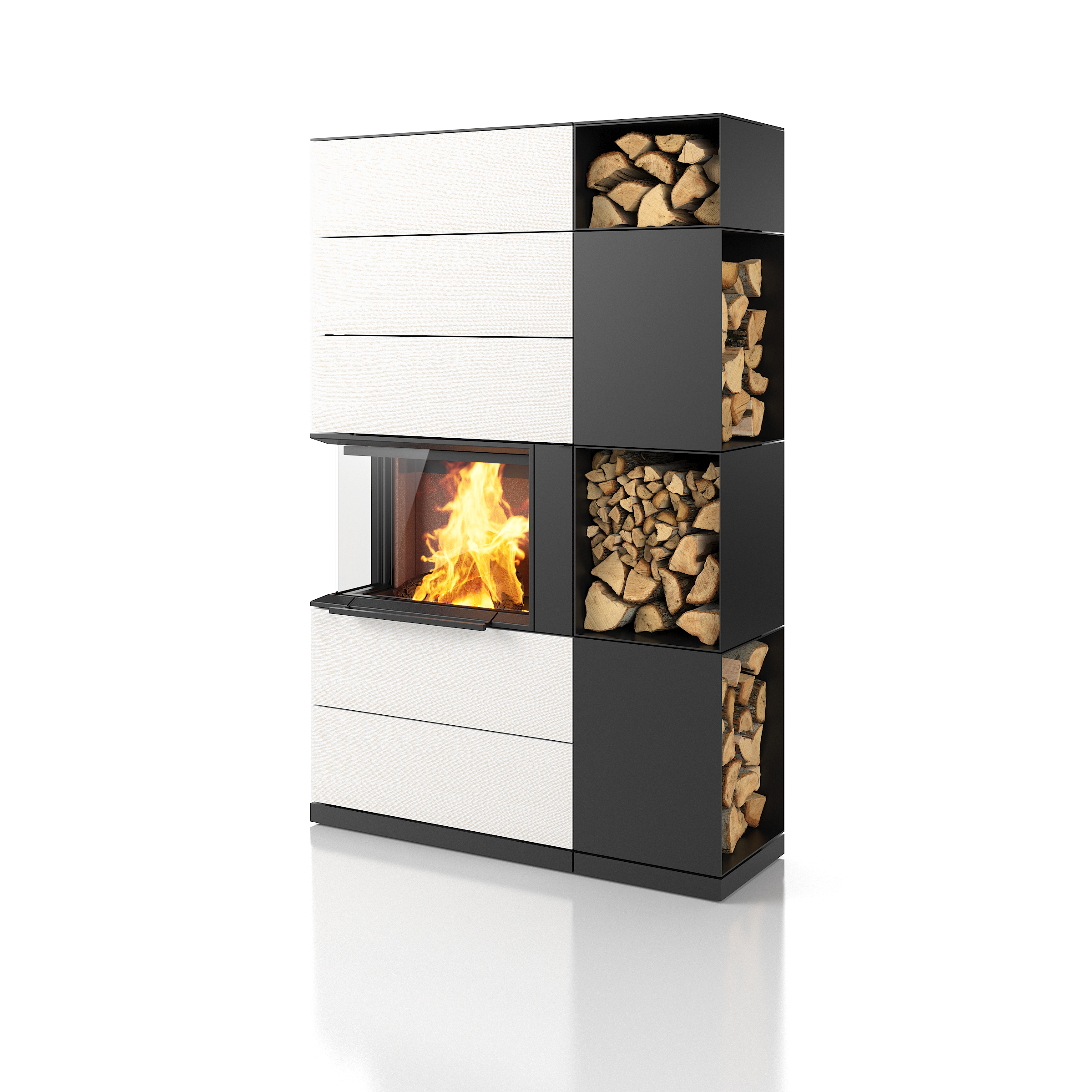 PADUA 185, Regal rechts, 2 Elemente gedreht