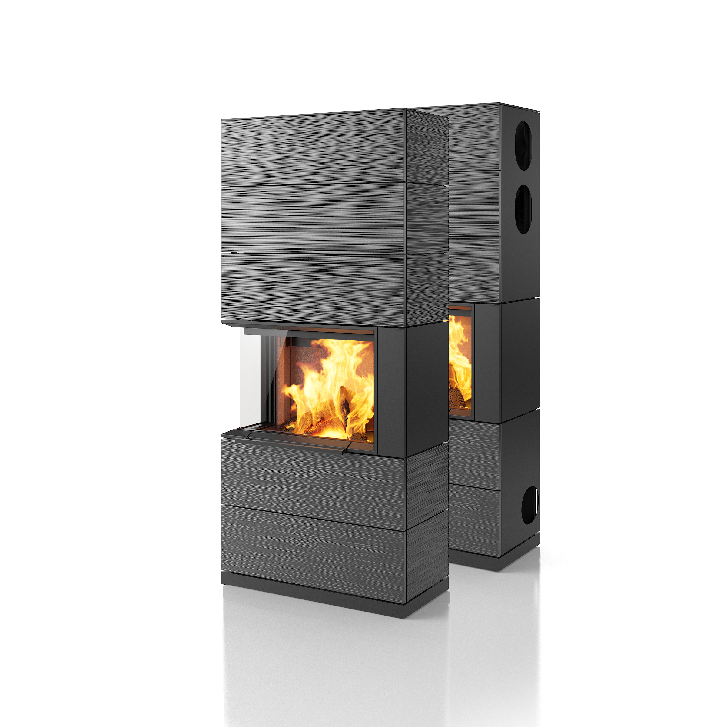 PADUA 185, mit beidseitiger Keramikausstattung oder Stahlseite mit Anschlussöffnungen