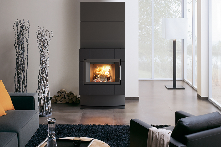 Moderne Kaminöfen: Inszenierung von Feuer.